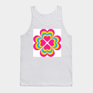 Pan clover heart Tank Top